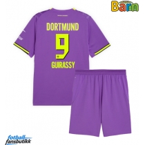 Borussia Dortmund Serhou Guirassy #9 Tredjedraktsett Barn 2026-27 Kortermet (+ Korte bukser)